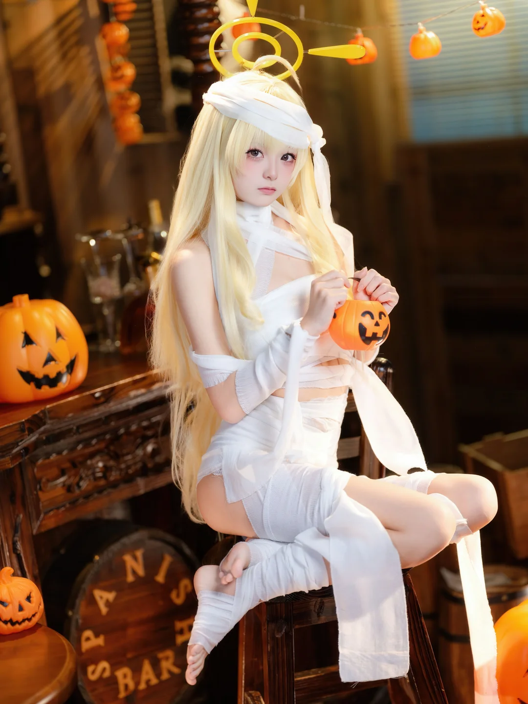 九柒喵 - No.040 好美+妃咲万圣节 [51P-453MB] tg@simisebaisi 【丝足阁】039.webp